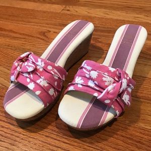 Sperry Top-Sider Pink Castle Hill Cork Sandals 9M